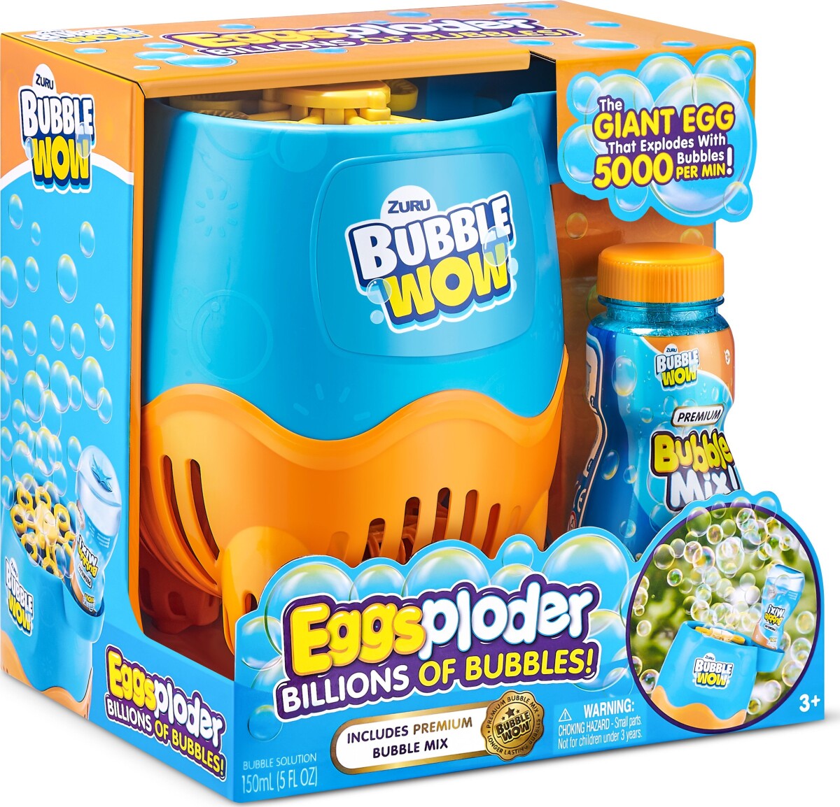 Zuru Bubble Wow - Sæbeboblemaskine - Eggsploder