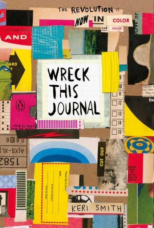 Wreck This Journal Now In Colour