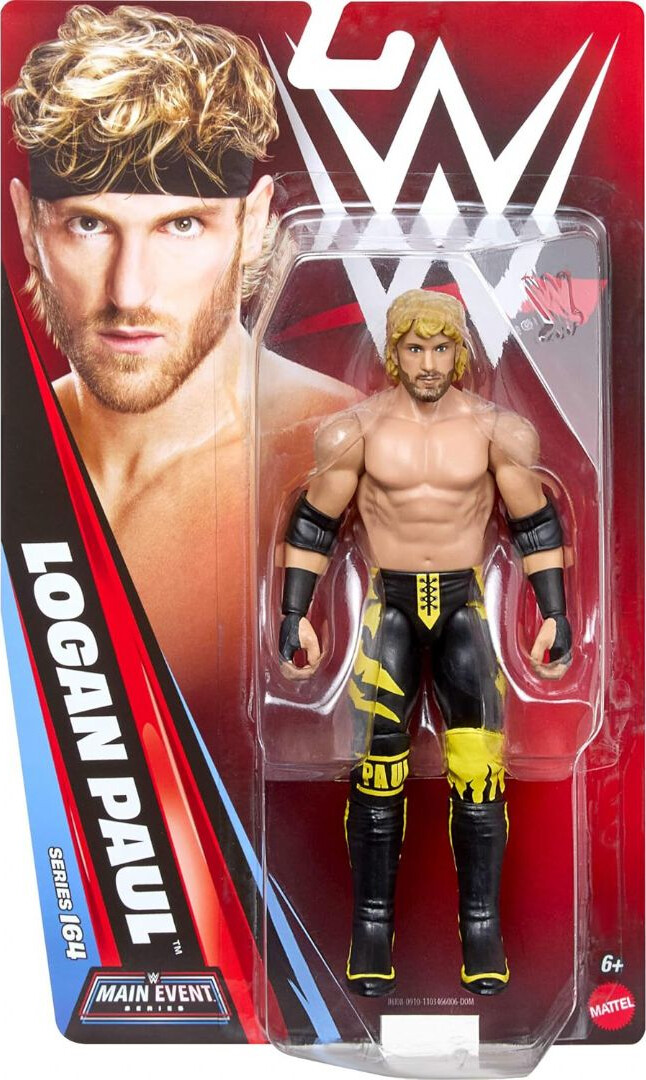 Wwe - Logan Paul Action Figur - Main Event - Mattel Jhj40