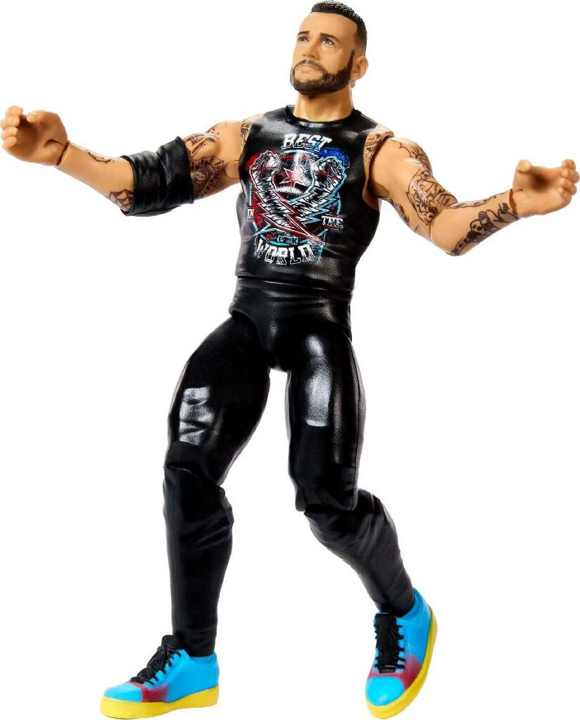 Wwe - Cm Punk Action Figur - Main Event - Mattel Jhj49
