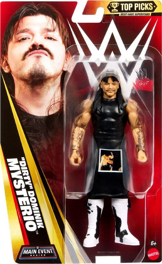 Wwe - Dirty Dominik Mysterio Action Figur - Main Event - Mattel Jhj50
