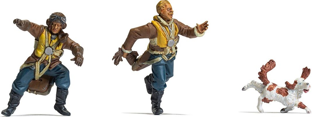 Wwii Raf Ground Crew 1 48 - A04702 - Airfix