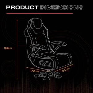 X Rocker - Gaming Stol Med 21 Lydanlæg - Bluetooth