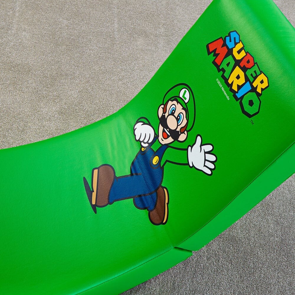 X-Rocker - Luigi Video Rocker - Nintendo Super Mario All-Star