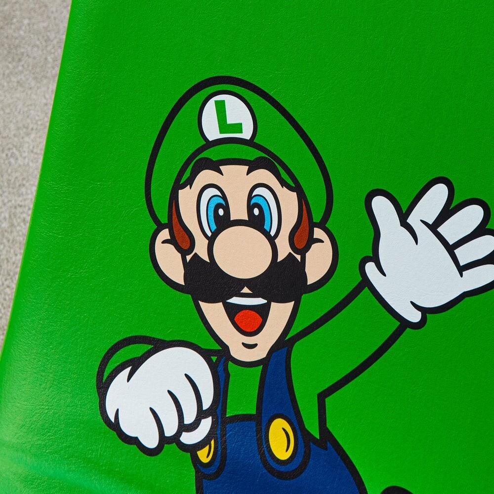 X-Rocker - Luigi Video Rocker - Nintendo Super Mario All-Star