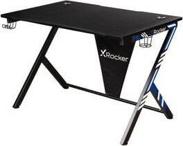 X Rocker - Gaming Bord - Ocelot Carbon - Blå Og Røde Stickers