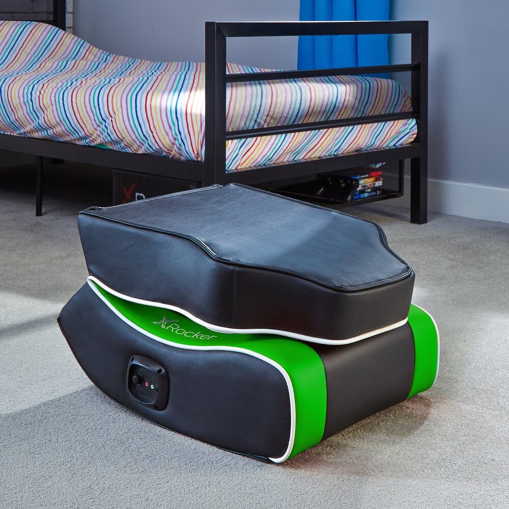 X Rocker - Gaming Gulvstol - Shadow 20 Floor Rocker - Grøn