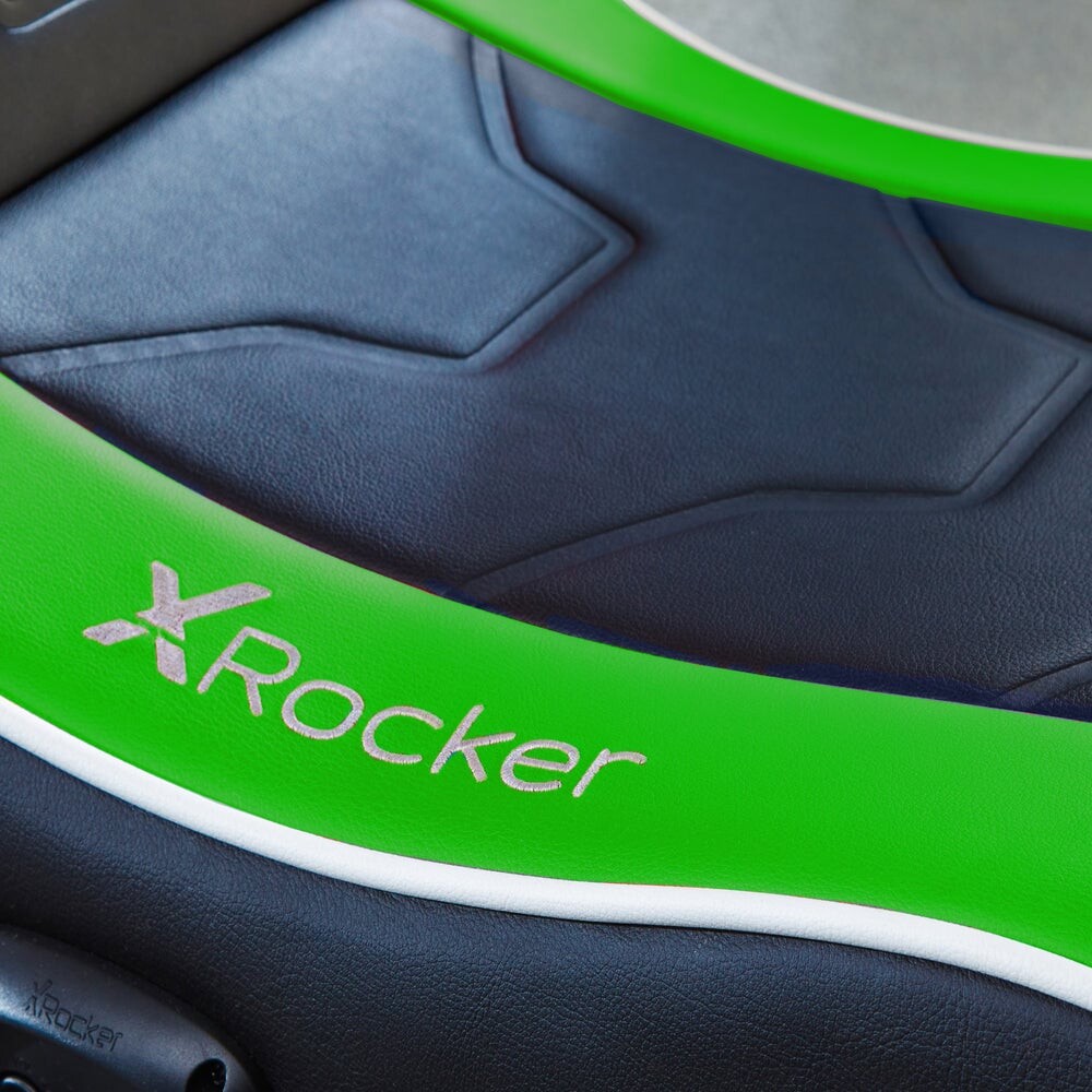 X Rocker - Gaming Gulvstol - Shadow 20 Floor Rocker - Grøn