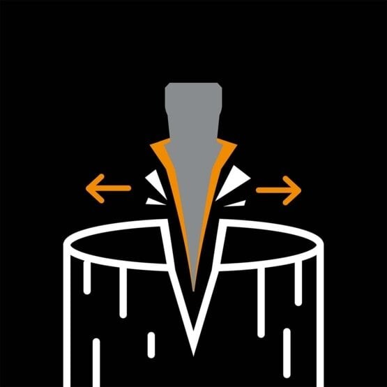 Fiskars - Universaløkse - X-Series X24 Universal Axe M Blade