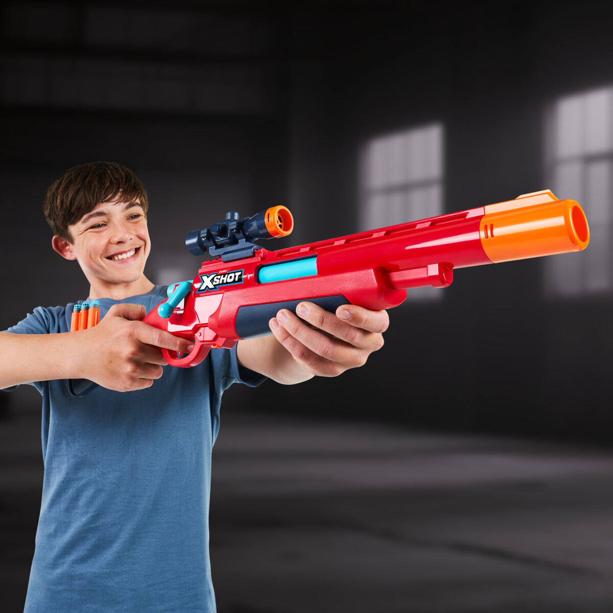 Zuru X-Shot - Excel Ejector Shell Blaster Inkl 8 Skud