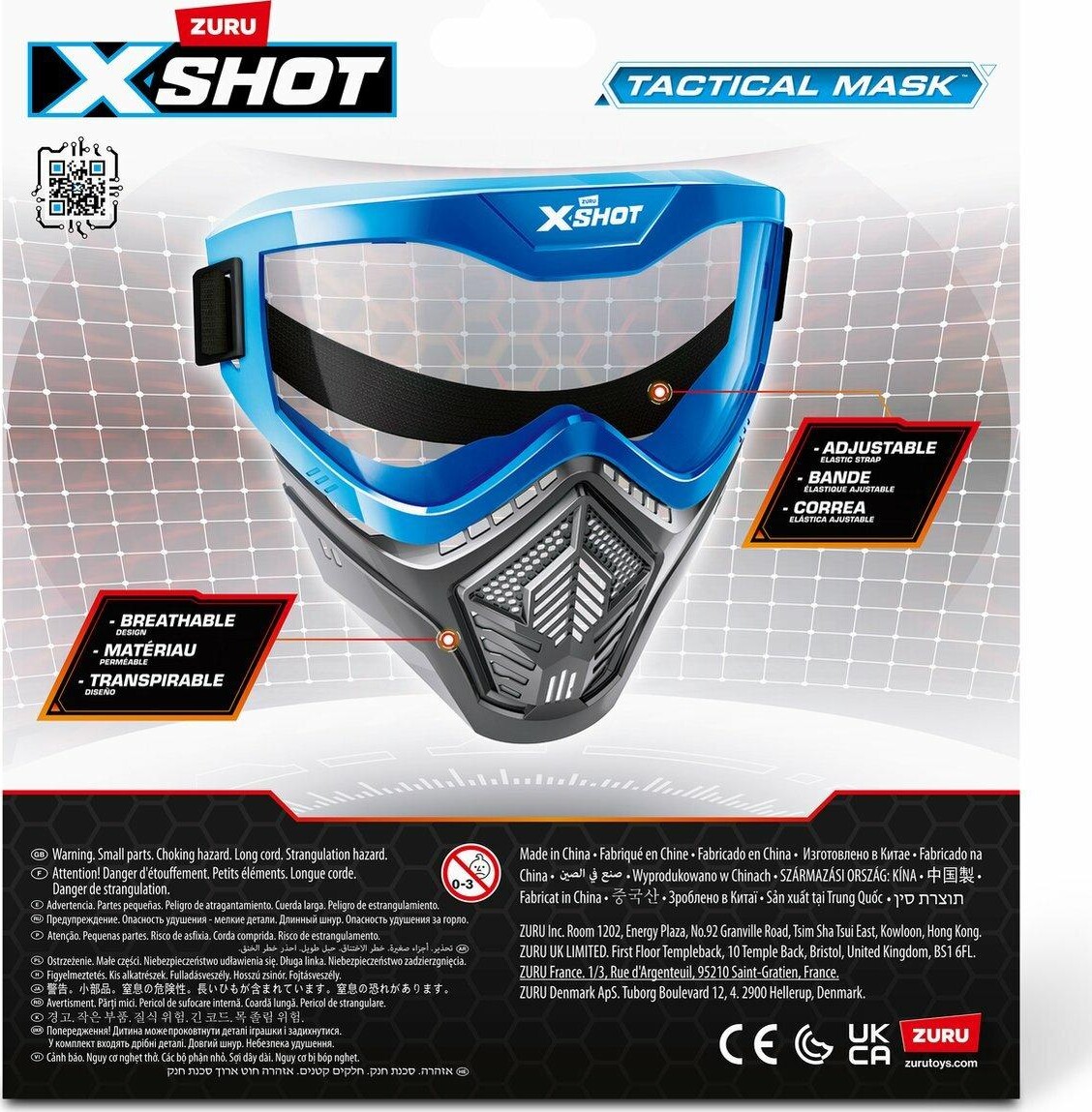 X-Shot - Maske - Excel - Series 1 - Blå - Zuru