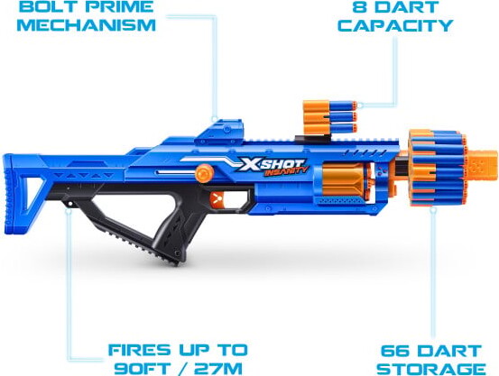 X-Shot - Insanity Berzerko Gun - 48 Skud