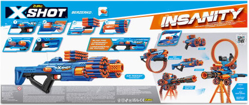 X-Shot - Insanity Berzerko Gun - 48 Skud