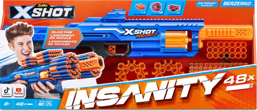 X-Shot - Insanity Berzerko Gun - 48 Skud