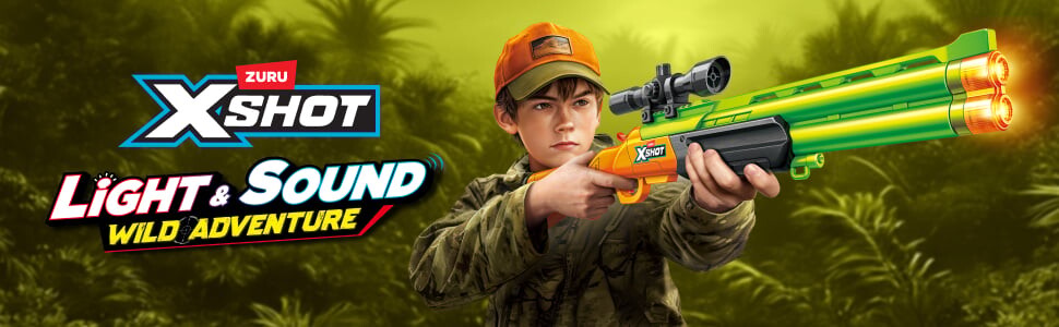 Zuru X-Shot - Shotgun Kikkert Walkie-Talkie Kompas Og Fløjte