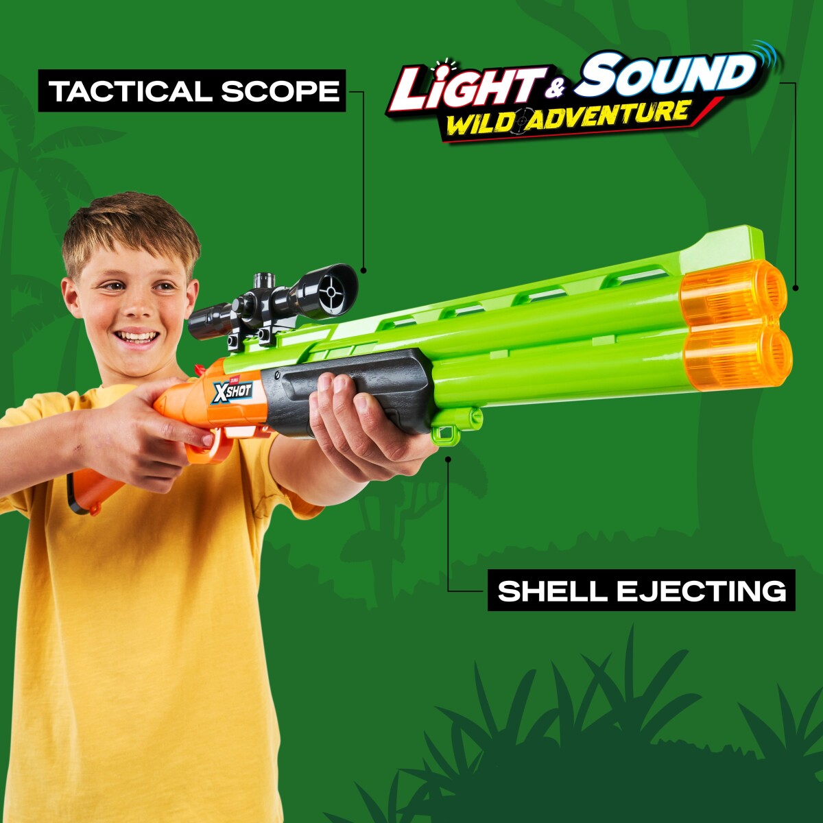 Zuru X-Shot - Shotgun Kikkert Walkie-Talkie Kompas Og Fløjte