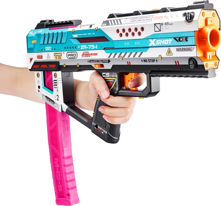 X-Shot - Skins Pro Series - Fury-X Blaster Gun - 40 Skud