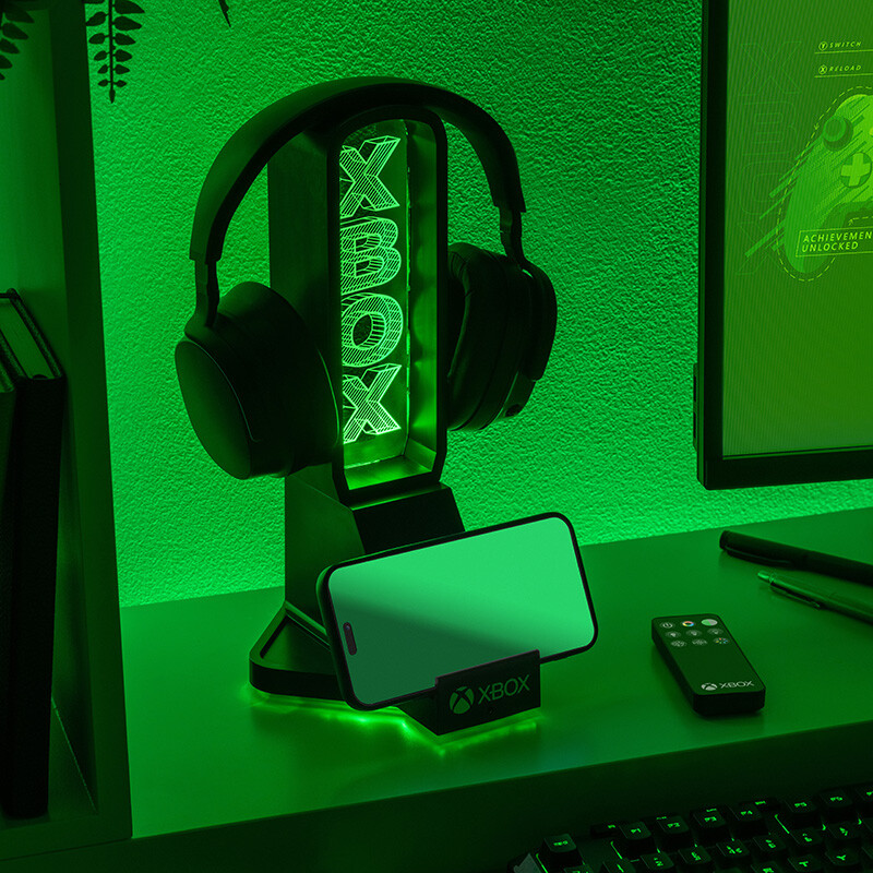 Xbox Desk Headphone Stand With Light