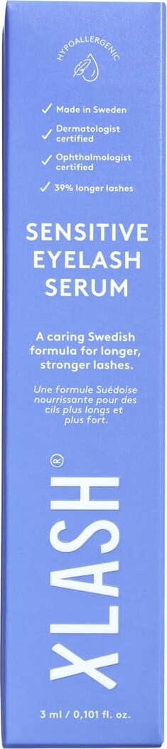 Xlash - Sensitive Eyelash Serum 3 Ml - Øjenvippe Serum