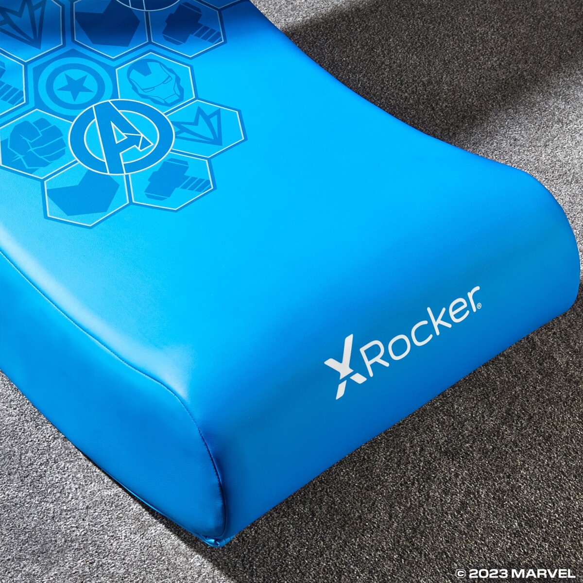 X-rocker - Marvel - Gaming Gulvstol Til Børn - Captain America | Se ...