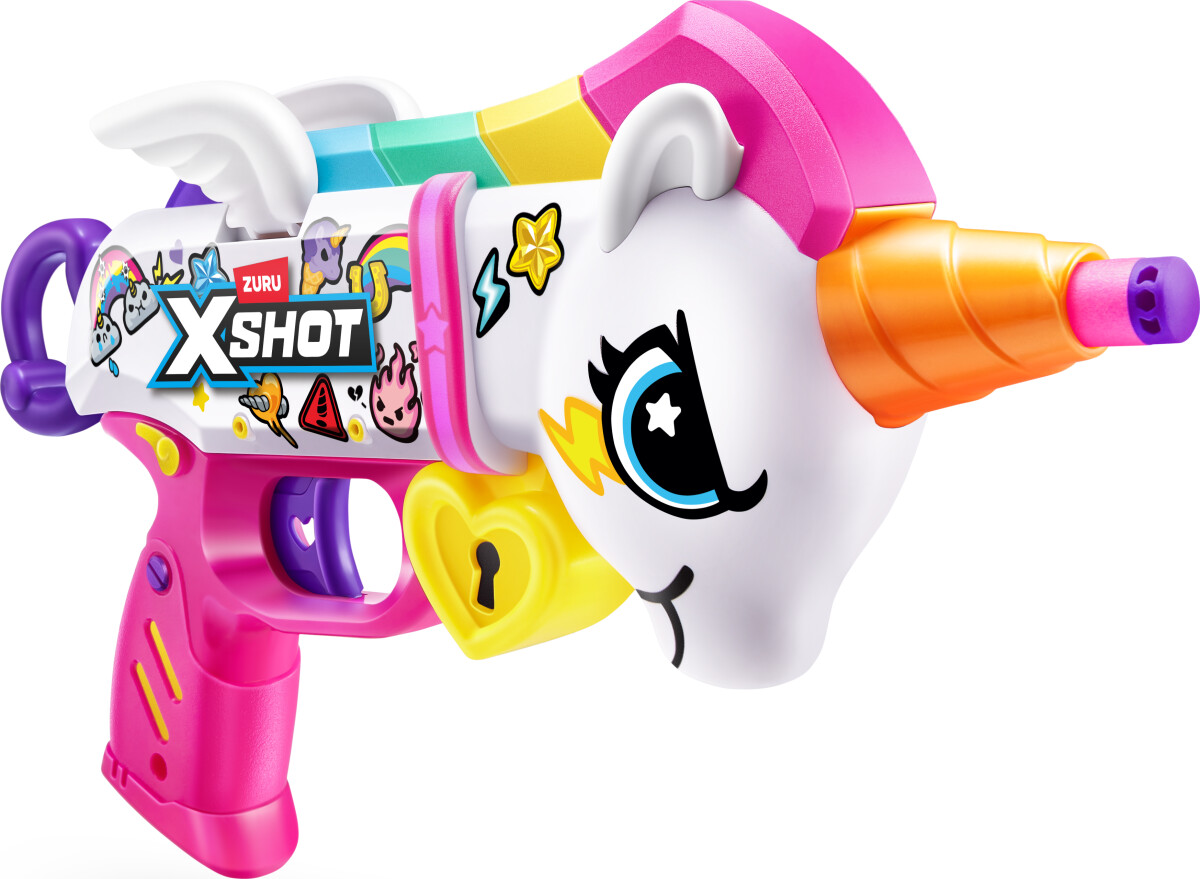 Xshot - Blastercorn Unicorn Blaster 2Pk 32Darts 36855