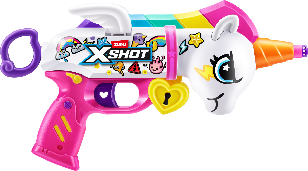 Xshot - Blastercorn Unicorn Blaster 2Pk 32Darts 36855