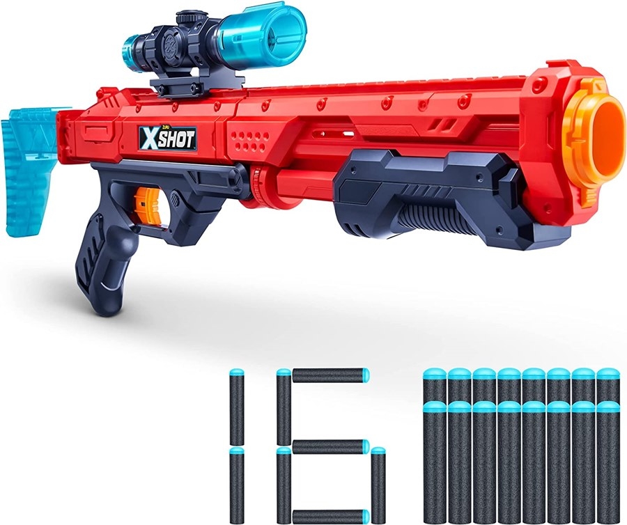 Zuru Xshot - Excel Hawk Eye Blaster - 16 Darts