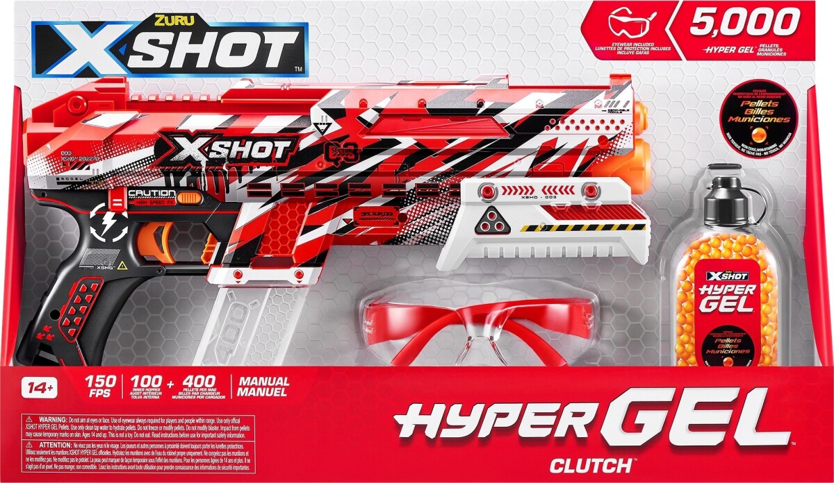 Zuru - X-Shot - Hyper Gel Blaster - Clutch