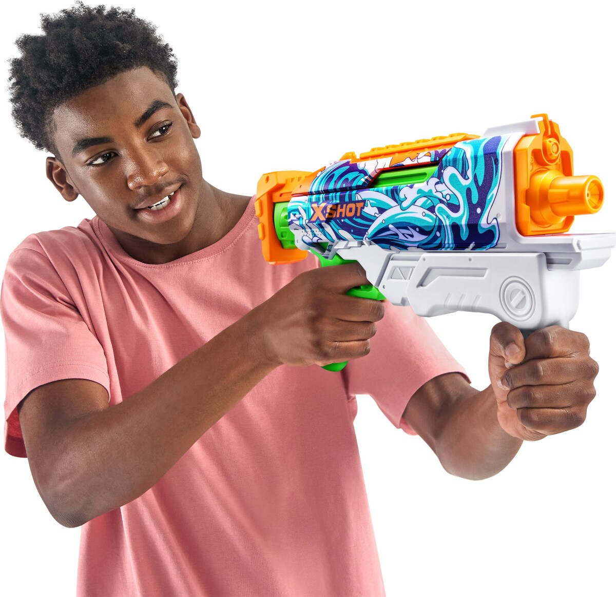 Zuru X-Shot - Hyperload Fast-Fill Skins Vandpistol - Overraskelse