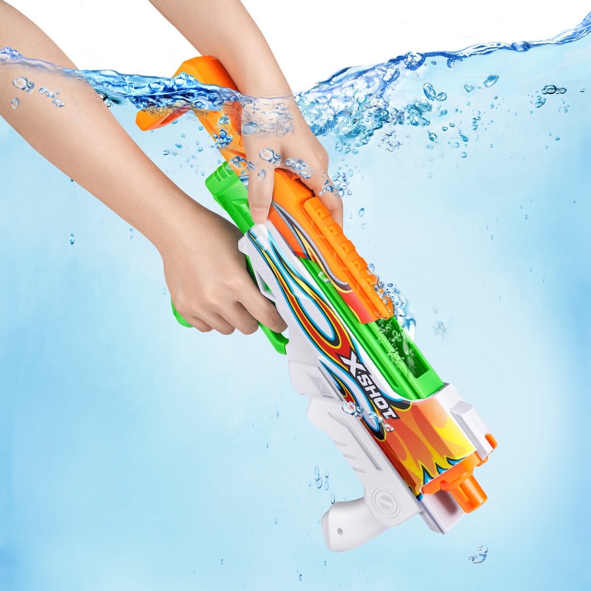 Zuru X-Shot - Hyperload Fast-Fill Skins Vandpistol - Overraskelse
