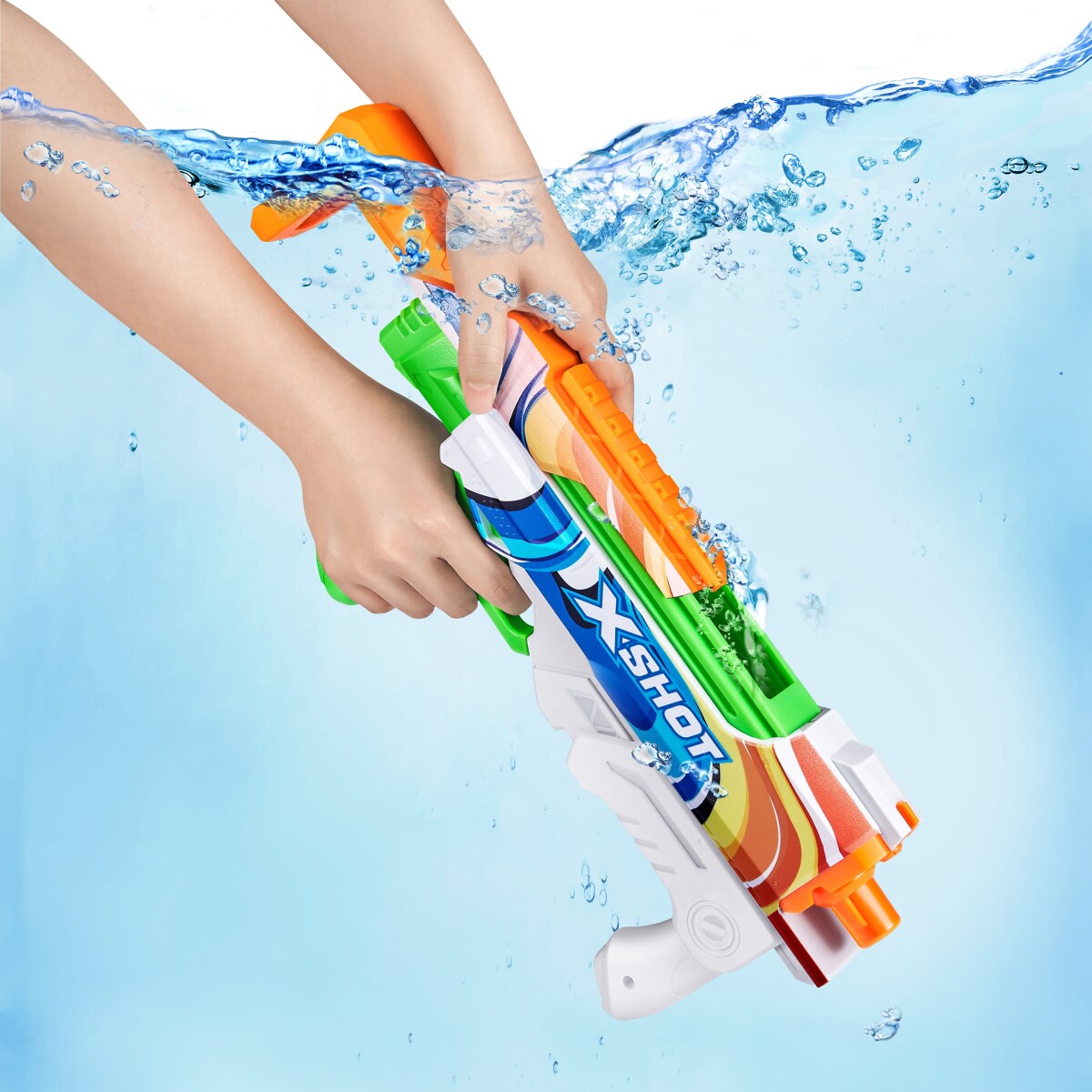 Zuru X-Shot - Hyperload Fast-Fill Skins Vandpistol - Overraskelse