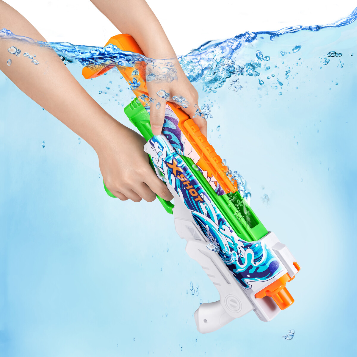 Zuru X-Shot - Hyperload Fast-Fill Skins Vandpistol - Overraskelse