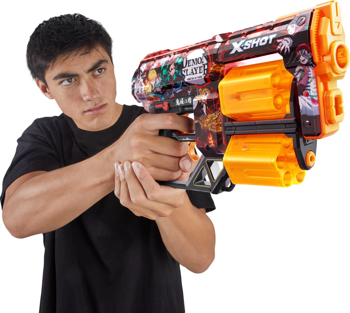 Zuru X-Shot - Skins Demon Slayer - Pistol Med 12 Skud