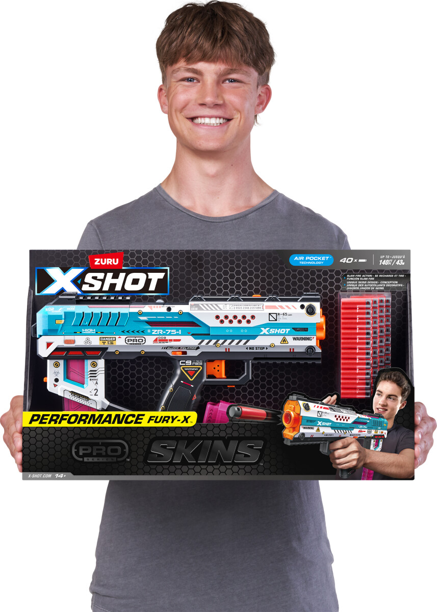Xshot - Skins Pro Series - Fury-X Blaster 40 Darts