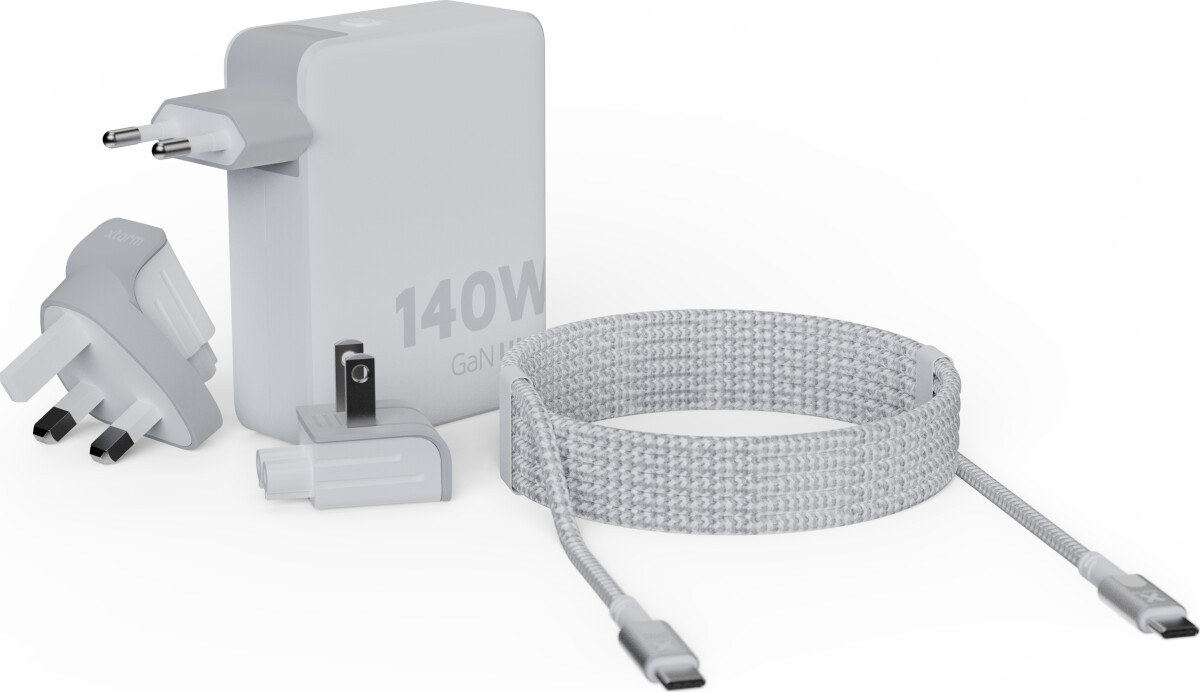 Xtorm - 140W Gan Ultra Travel Charger Usb-C Pd Cable
