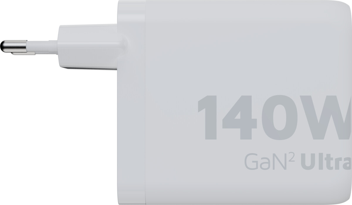 Xtorm - 140W Gan2 Ultra Hjemmeoplader 3Xusb-Cusb-A Hvid