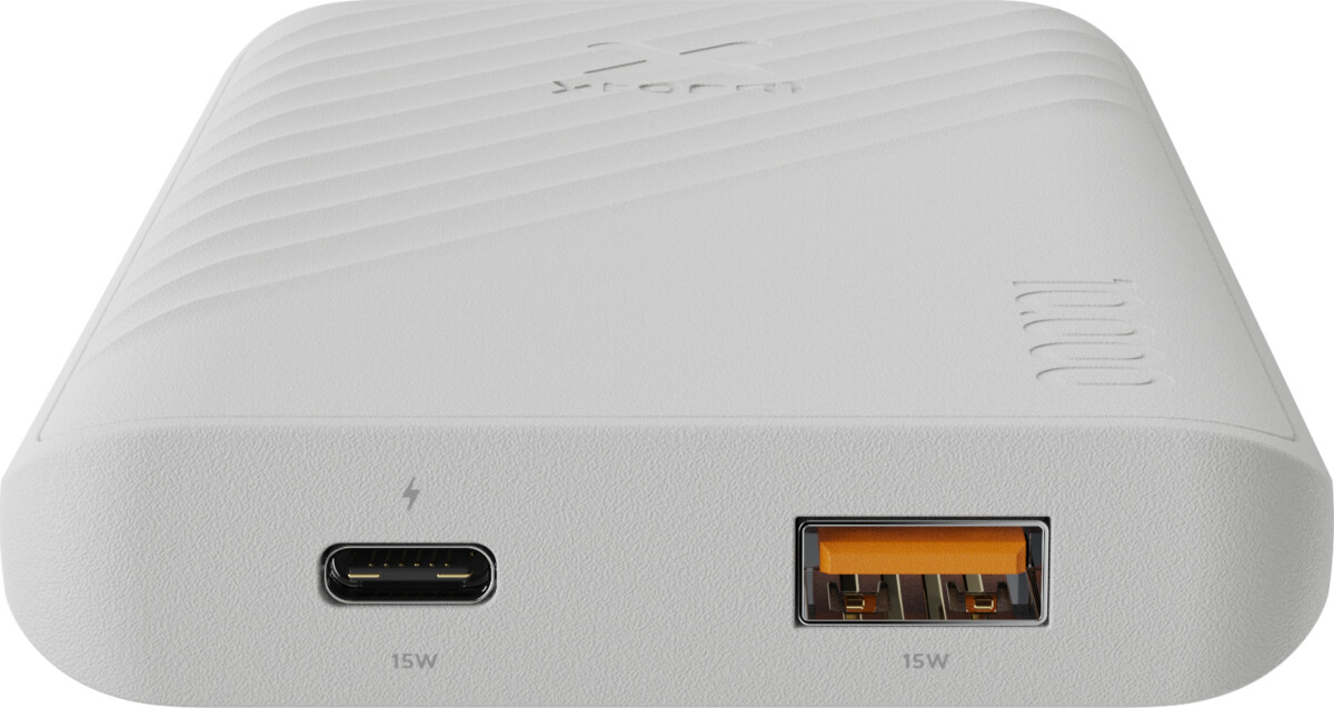 Xtorm - 15W Fastcharge Go2 Powerbank 10000 - Ash White