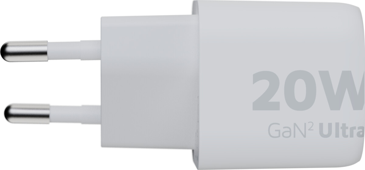 Xtorm - 20W Gan2 Ultra Hjemmeoplader Usb-C Pdusb-A Hvid
