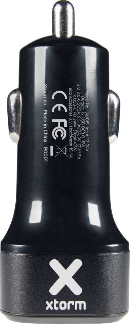 Xtorm - 48W Car Charger Pro - Usb-C Usb-A Car Charger