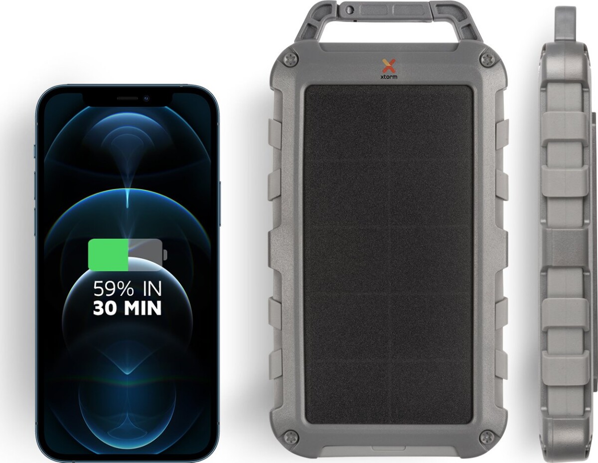 Køb Xtorm - Fs405 - Solar Charger Powerbank - 10.000 Mah - Fuel Series ...