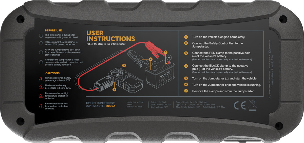 Xtorm - Jumpstarter Superboost 2000A