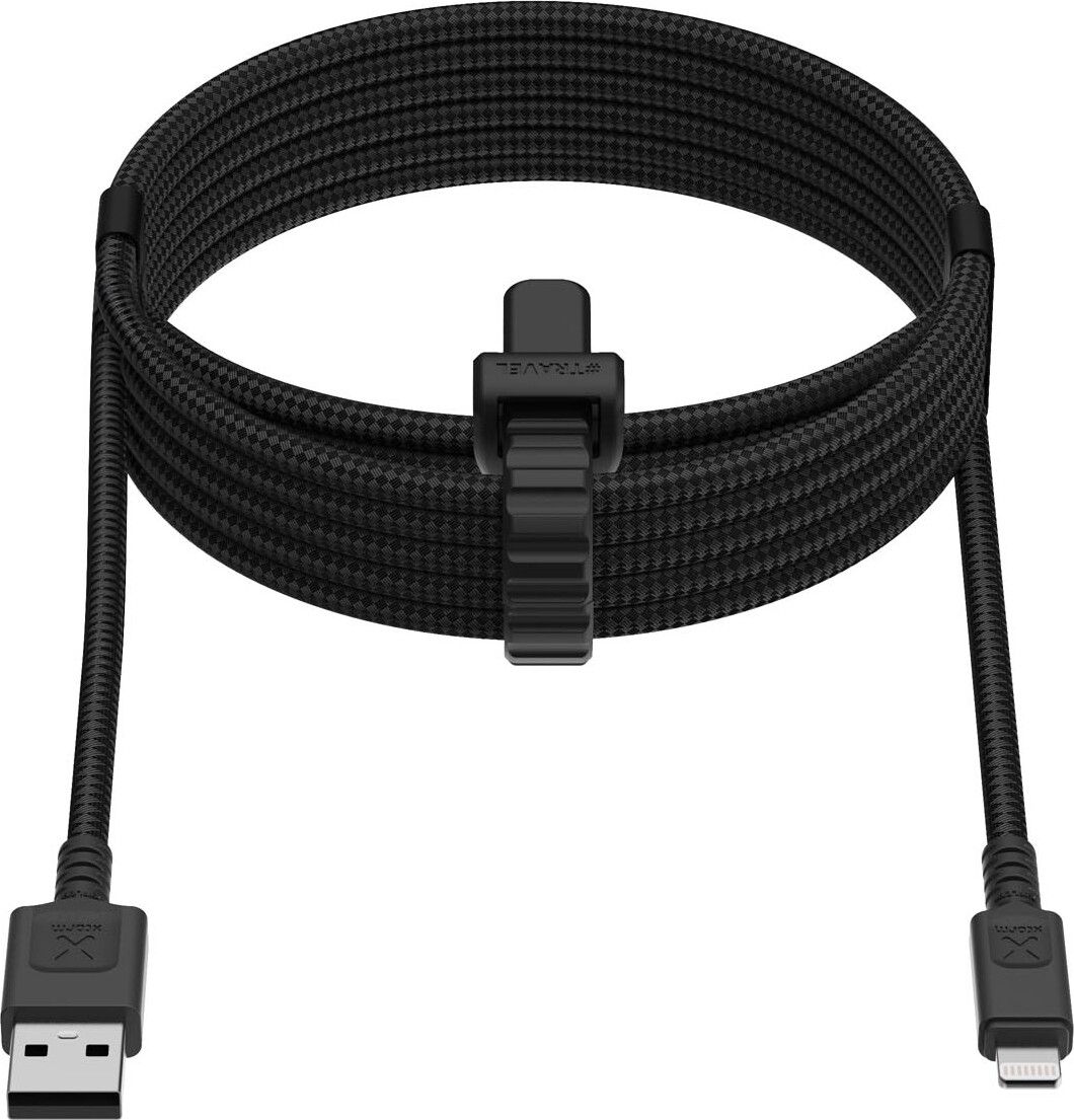 Xtorm - Next Gen Usb-A Lightning Kabel Mfi - Sort - 15M