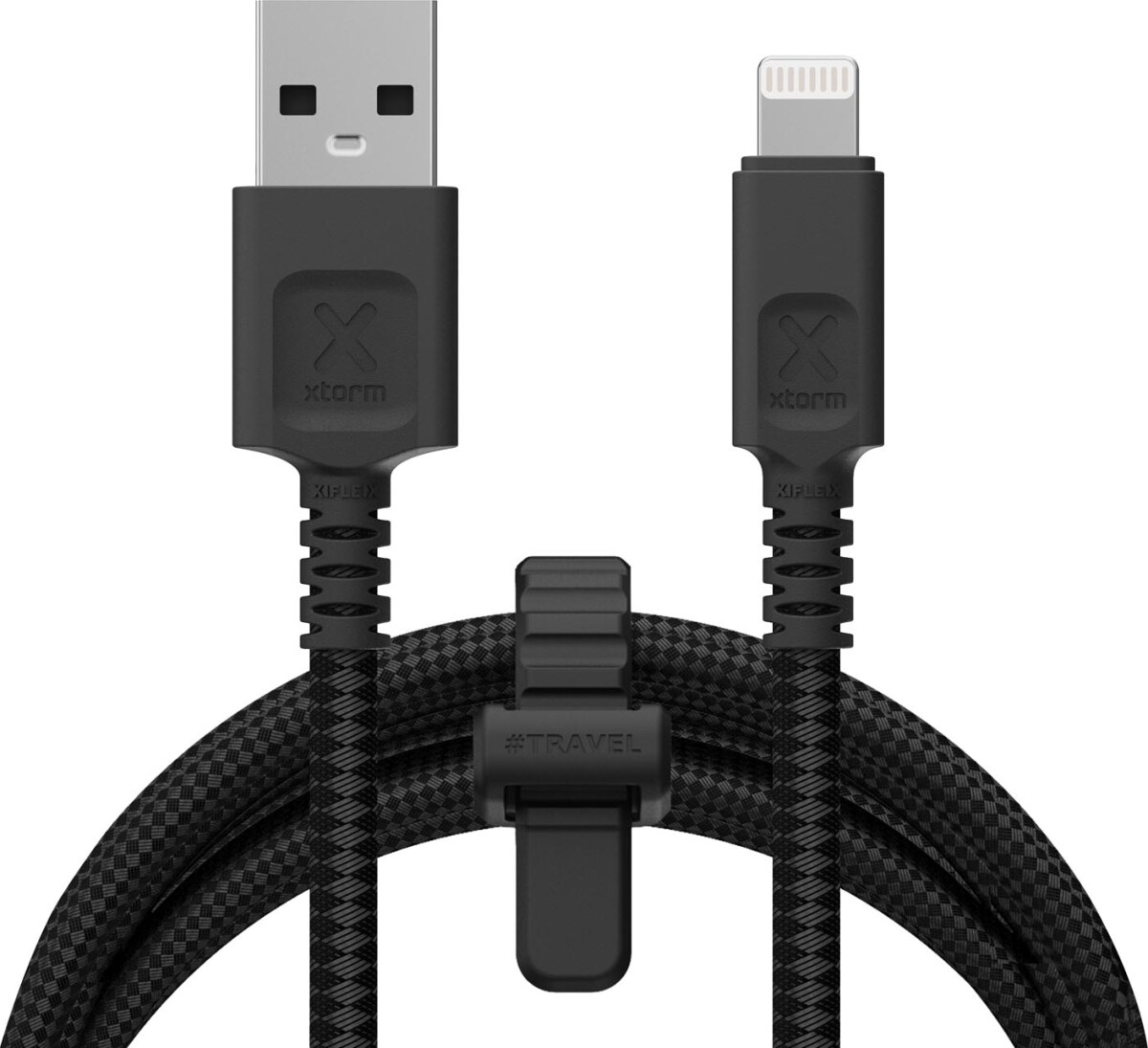 Xtorm - Next Gen Usb-A Lightning Kabel Mfi - Sort - 15M