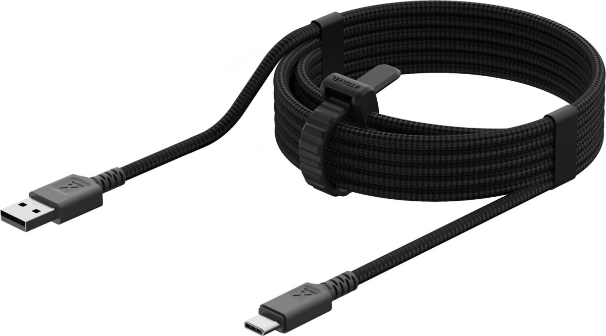 Xtorm - Next Gen Usb-A Usb-C Kabel - Sort - 15M