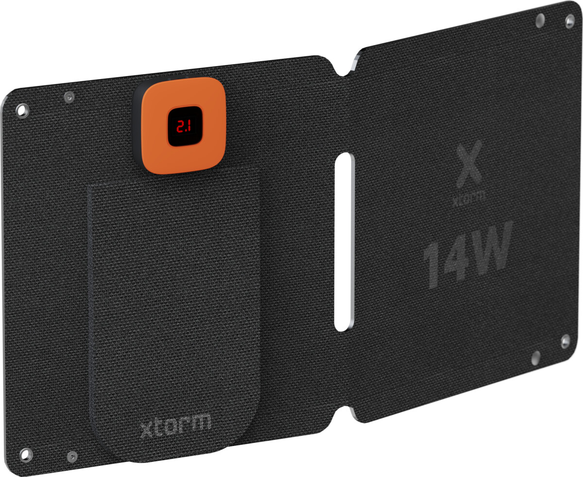 Xtorm - Solarbooster 14W - Foldbart Solpanel