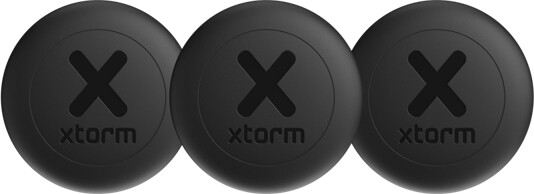 Xtorm - Traveltag 3-Pack- Charcoal Black Ios Android