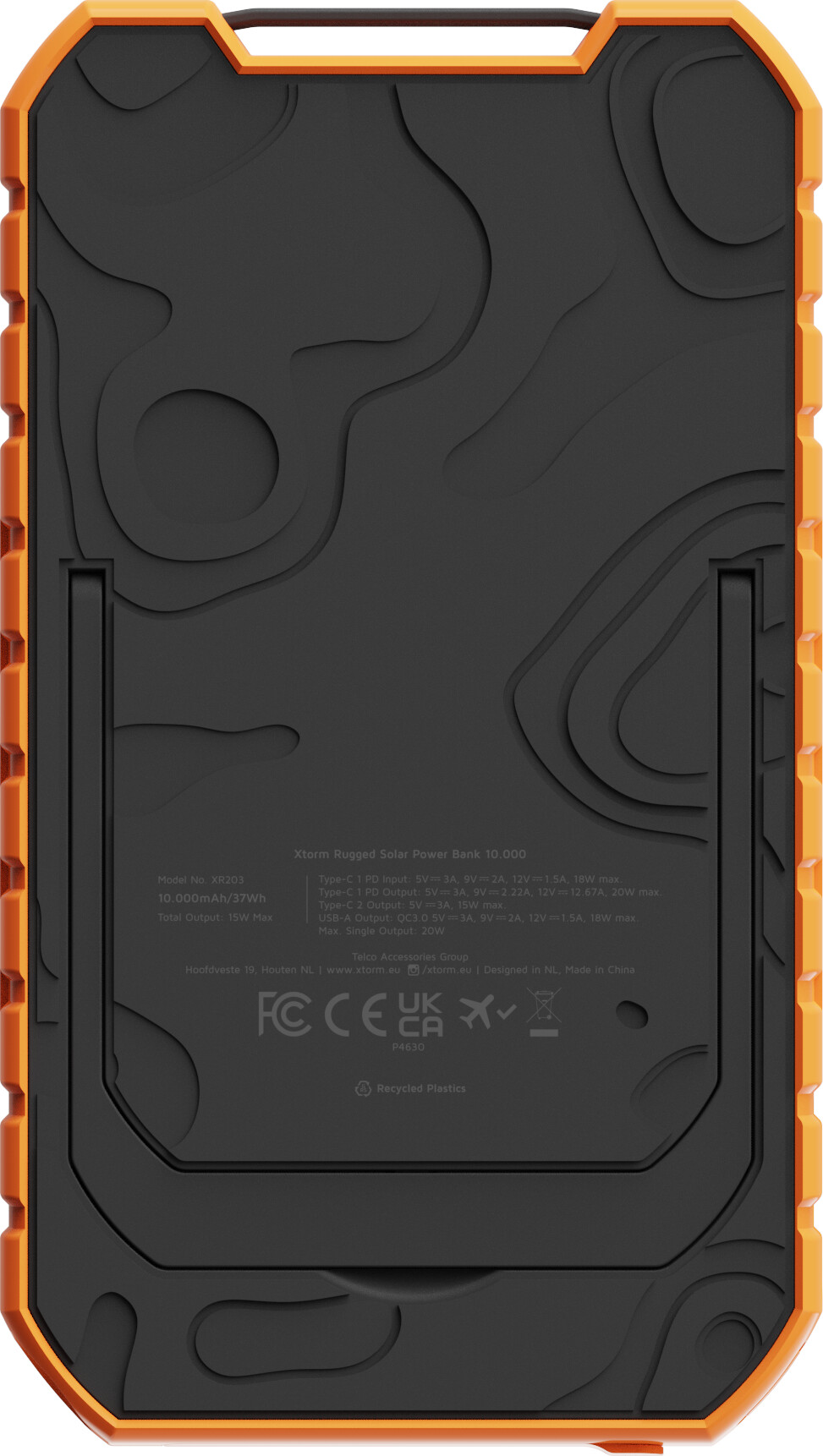 Xtorm - Xr203 Rugged Solar Powerbank 20W - 10000Mah