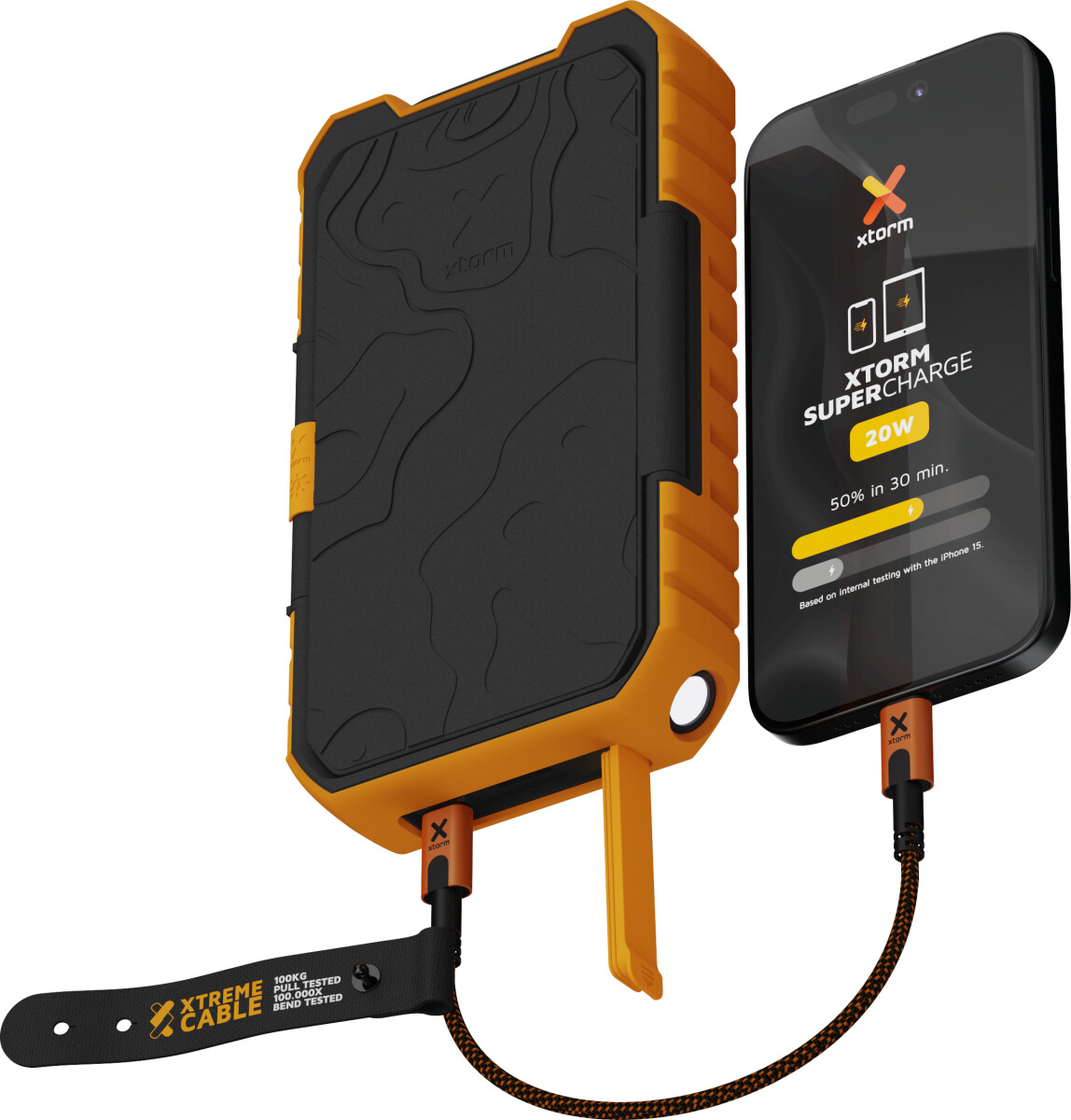 Xtorm - Xr203 Rugged Solar Powerbank 20W - 10000Mah