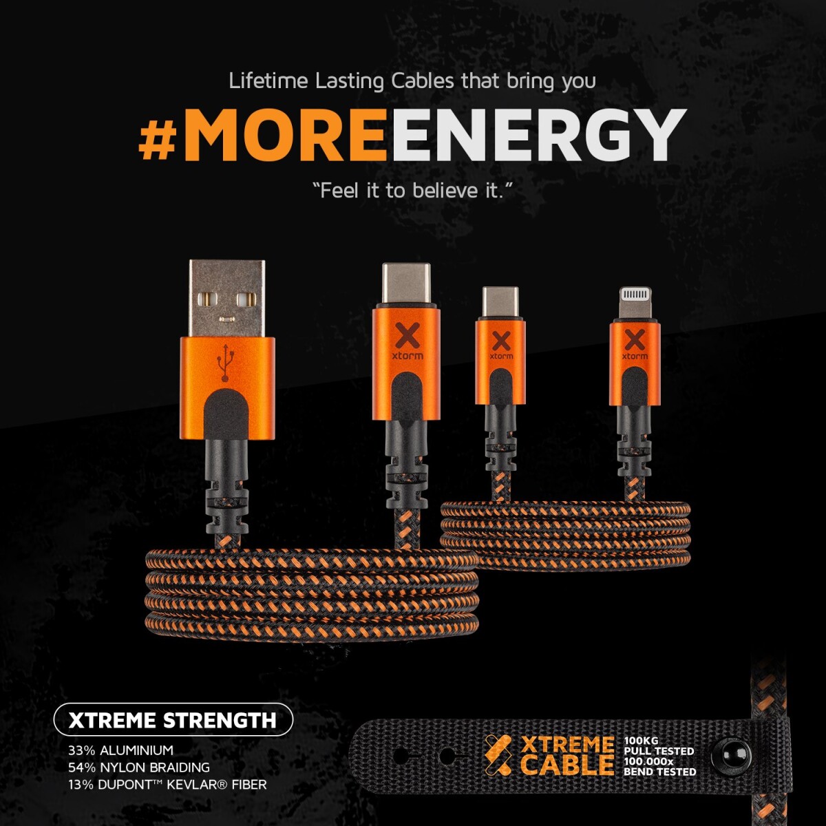 Xtorm - Xtreme Usb-A Til Lightning Kabel - 1 5 M
