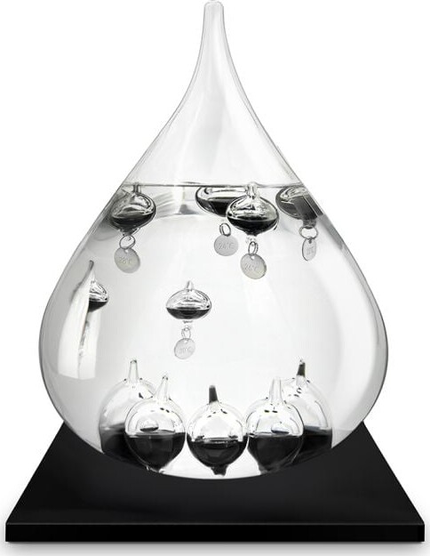 Galileo Termometer - Dråbe - Xxl - 28 Cm - Mikamax